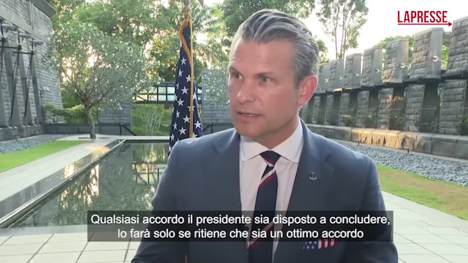 iran hegseth trump accetter224 solo un buon accordo da Lapresse.it iran hegseth trump accetter224 solo un buon accordo