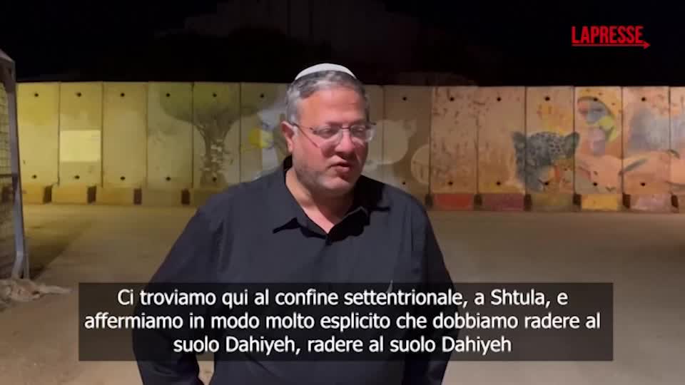 libano ben gvir radere al suolo dahiyeh da Lapresse.it libano ben gvir radere al suolo dahiyeh