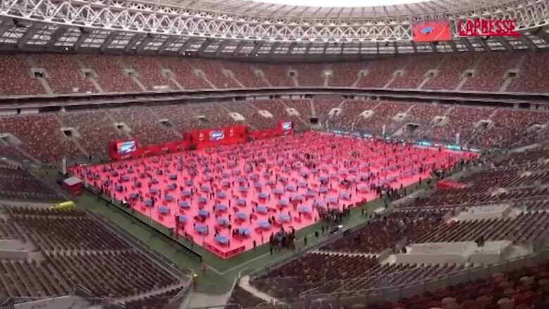 Russia, a Mosca il torneo di tennistavolo più grande del mondo: presenti 7000 atleti