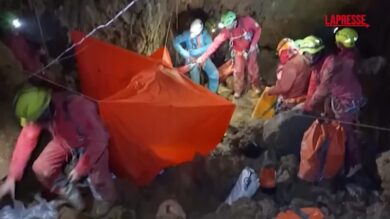 Speleologo bloccato a Cuneo: il Soccorso Alpino e Speleologico al lavoro nella grotta