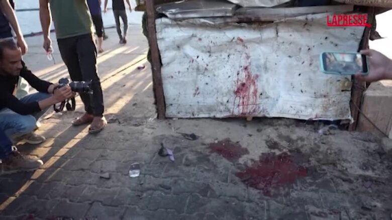 Gaza, attacco israeliano nell'area del porto: due morti e dieci feriti
