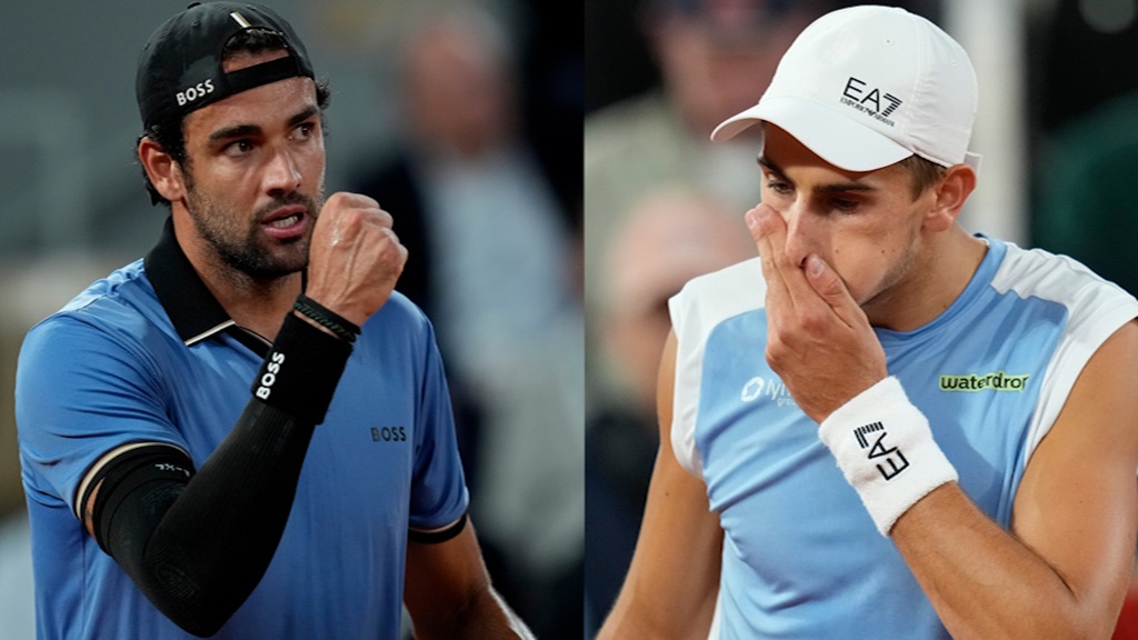Roland Garros 2026, derby italiano Berrettini-Arnaldi ai quarti – La diretta
