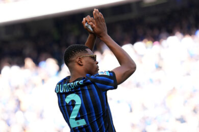 Dumfries vicino al Real Madrid, atteso l’annuncio di Perez