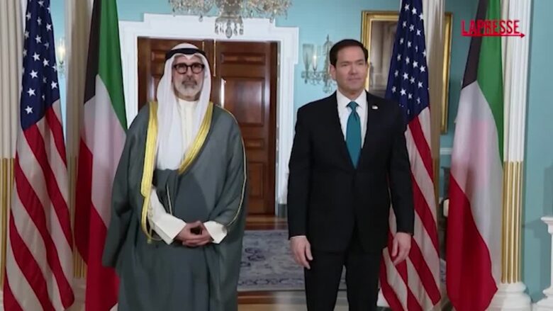 Iran, vertice tra Rubio e il ministro degli Esteri del Kuwait