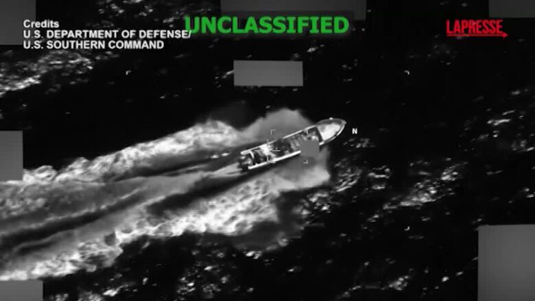 Usa, l'attacco alla barca dei presunti trafficanti di droga nel Pacifico: 2 i morti