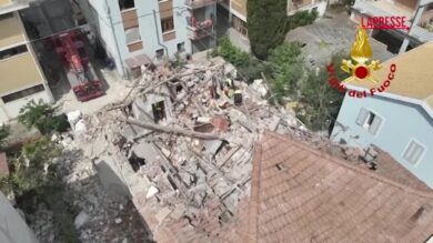 Crolla palazzina a Porto Sant’Elpidio, trovato il corpo senza vita della donna dispersa
