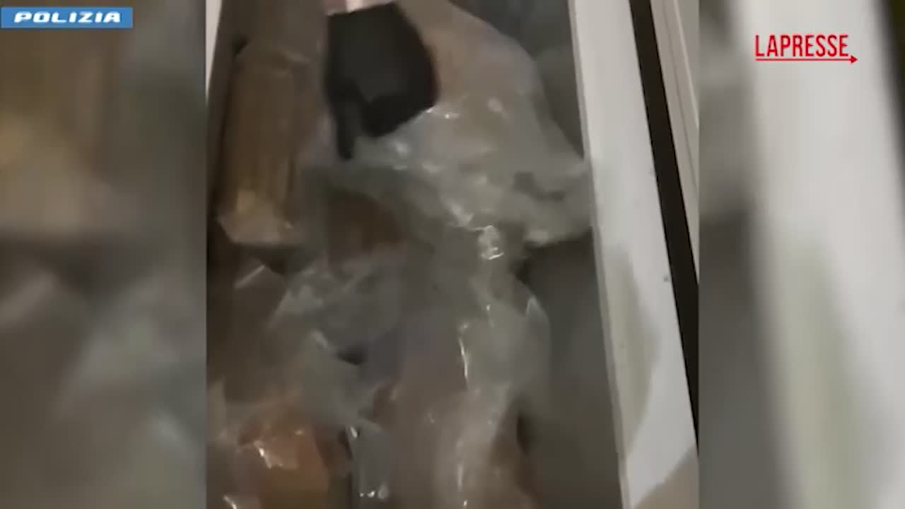 Milano, 100 chili di droga nel furgone e nel congelatore: arrestato