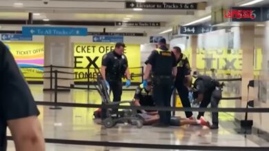 New York, sei accoltellati a Penn Station: l'intervento dei paramedici dopo l'attacco