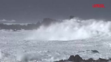 Nuova Zelanda sferzata dal maltempo: forti venti e mare in burrasca