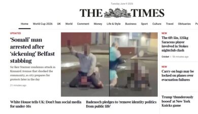 Uomo accoltellato a Belfast, arrestato un 30enne: l’aggressione in un video