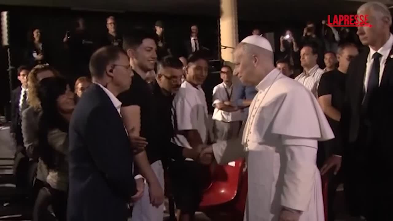 spagna il papa ai detenuti errori non determinano identit224 di una persona da Lapresse.it spagna il papa ai detenuti errori non determinano identit224 di una persona