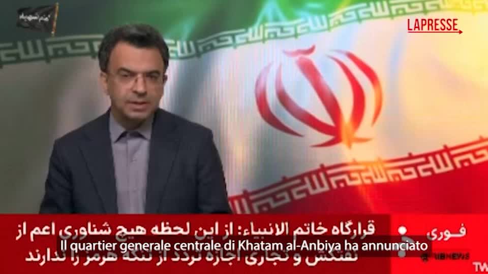 iran teheran chiude lo stretto di hormuz qualsiasi nave sar224 bersagliata da Lapresse.it iran teheran chiude lo stretto di hormuz qualsiasi nave sar224 bersagliata