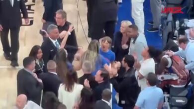 Nba Finals 2026, Taylor Swift esplode di gioia dopo la vittoria dei Knicks sugli Spurs