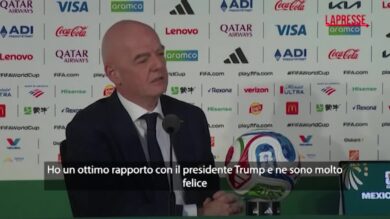 Mondiali 2026, Infantino su Trump: "Senza di lui sarebbe stato impossibile organizzare una Coppa del Mondo negli Usa"