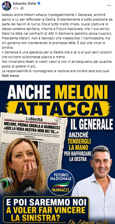 Vannacci prepara l’assemblea costituente di Futuro Nazionale, Auditorium Conciliazione “tutto esaurito” Vannacci prepara l’assemblea costituente di Futuro Nazionale, Auditorium Conciliazione “tutto esaurito”