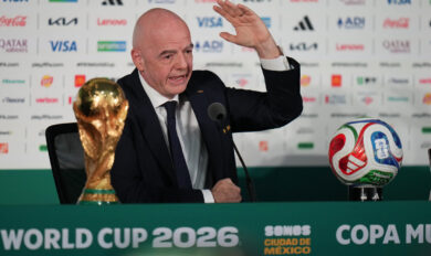 Mondiali 2026, Infantino punzecchia l’Italia: “Con il torneo a 64 squadre magari si qualifica”