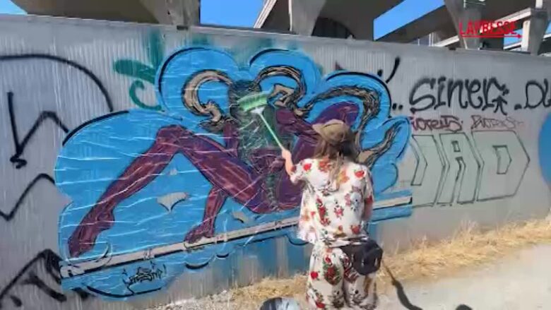 Tuttattaccato fest a Torino: gli "artisti della colla" di scena sotto la passerella Olimpica