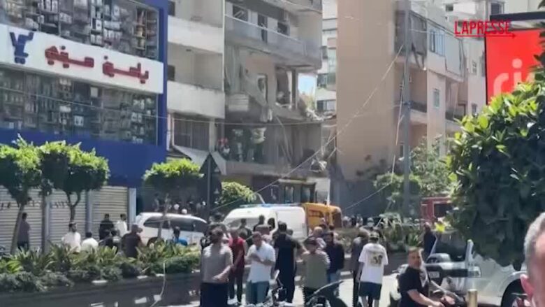 Libano, attacco israeliano a Beirut sud: edifici distrutti e gravi danni