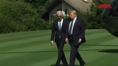 G7 a Evian, Trump arriva al summit: "È tutto molto bello"