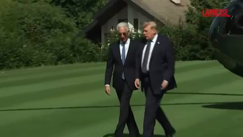 G7 a Evian, Trump arriva al summit: "È tutto molto bello"