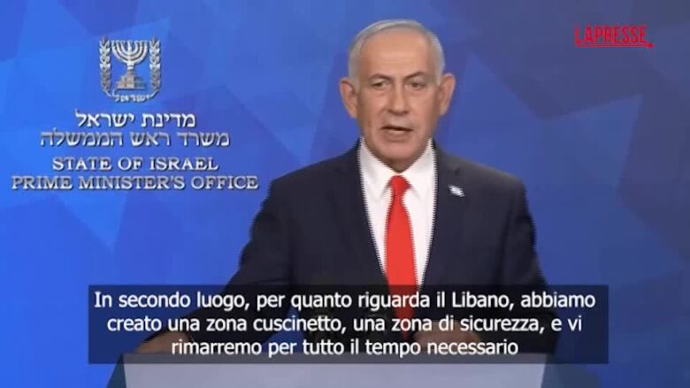 Accordo Iran-Usa, Netanyahu: "Israele resterà nel sud del Libano"
