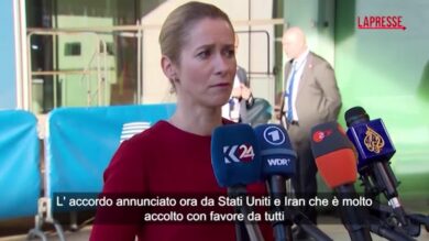 Accordo Usa-Iran, Kallas: “Speriamo nella firma venerdì”