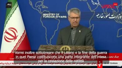 Iran, Baghaei: "Il Libano è parte dell’accordo con gli Usa. Abbiamo già dimostrato la nostra serietà al riguardo"