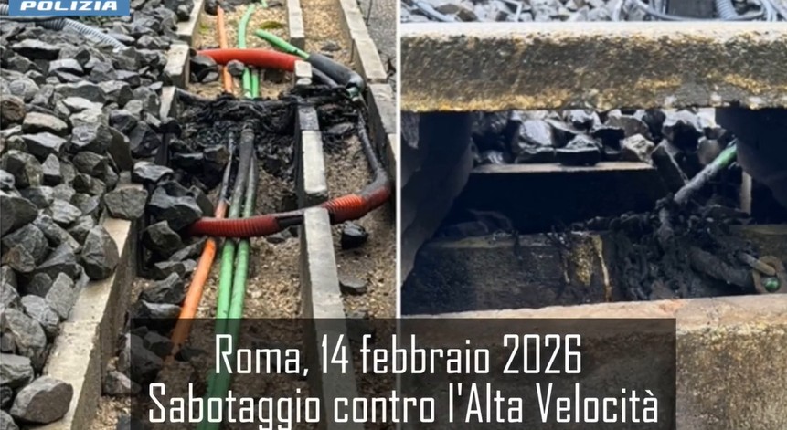 attentato alla linea tav roma firenze del 14 febbraio sette arresti da Lapresse.it attentato alla linea tav roma firenze del 14 febbraio sette arresti