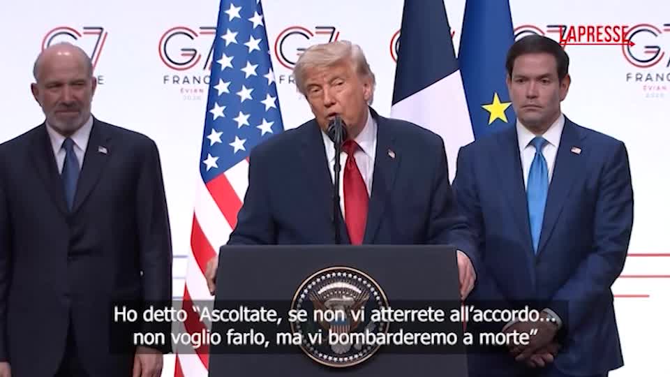 iran trump se teheran violer224 l accordo li bombarderemo a morte da Lapresse.it iran trump se teheran violer224 l accordo li bombarderemo a morte