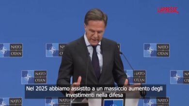 NATO, Rutte: "Alleati europei e Canada hanno investito 90 miliardi di dollari in più nella difesa, aumento sbalorditivo"