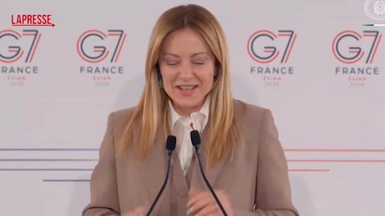 G7, Meloni: "Battute con Trump? Abbiamo parlato di temi seri"