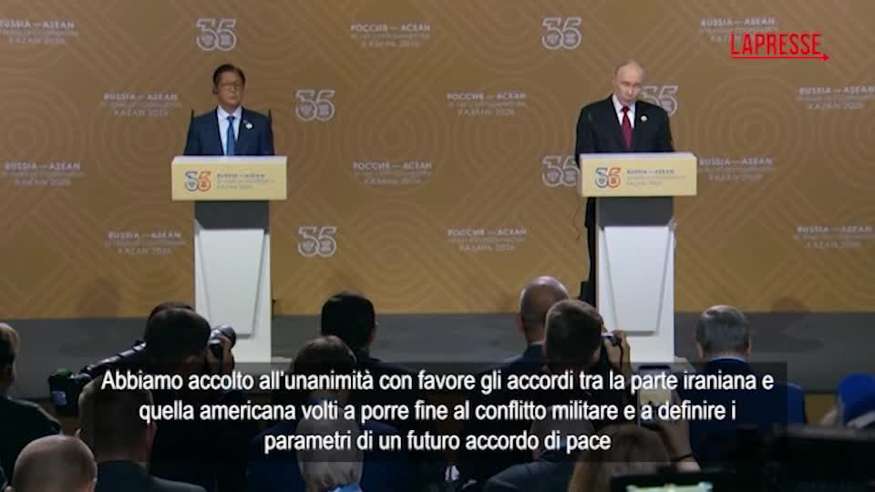 iran usa putin accogliamo con favore gli accordi da Lapresse.it iran usa putin accogliamo con favore gli accordi