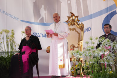 Papa Leone XIV a Pavia: “Basta odio, bullismo, guerre tra Paesi”