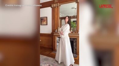 Anne Hathaway incinta: l’attrice annuncia l'arrivo del terzo figlio sui social