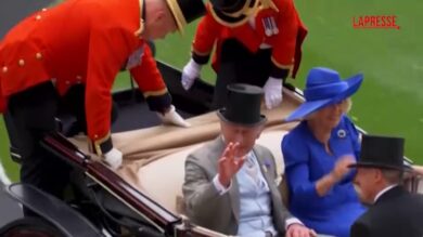 Ascot, Re Carlo III e la regina Camilla all'ultima giornata dell'evento ippico