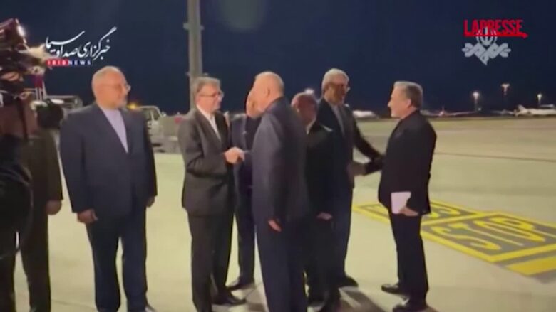 Iran, l'arrivo in Svizzera della delegazione di Teheran