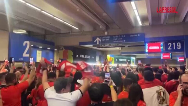 Mondiali 2026,  tifosi dell’Egitto in festa a Vancouver