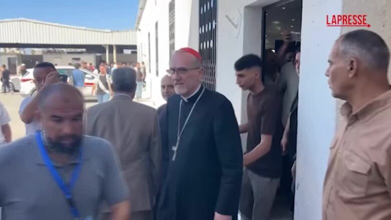Gaza, il cardinale Piazzaballa in visita nei territori devastati dalla guerra