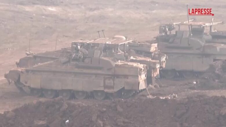 Libano, le immagini dalla linea di confine con Israele