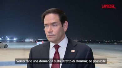 Iran, Rubio: “Non accetteremo pedaggi o tariffe nello Stretto di Hormuz”