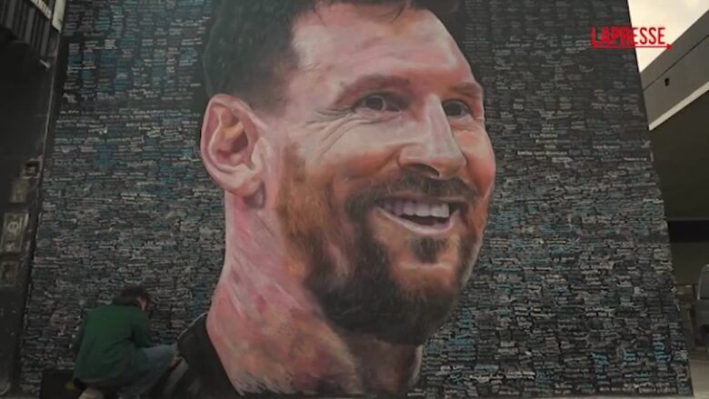 Mondiali 2026, per Messi un murales e una statua gigante in Argentina
