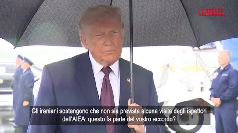 Iran, Trump: "Teheran ha acconsentito alle ispezioni Aiea, ma non c'è fretta"