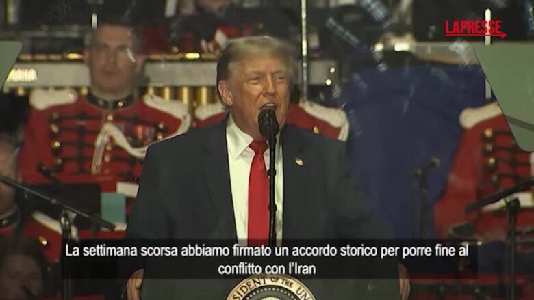 Iran, Trump: "Per la prima volta in 3.000 anni avremo la pace in Medio Oriente"