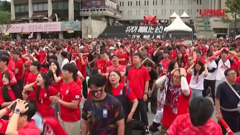 Mondiali 2026, Corea del Sud battuta e a rischio eliminazione: la delusione dei tifosi a Seul