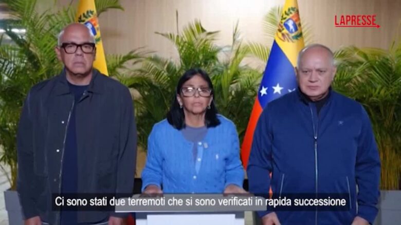 Terremoto in Venezuela, Delcy Rodriguez: "Grazie a tutti i Paesi che ci hanno espresso solidarietà"