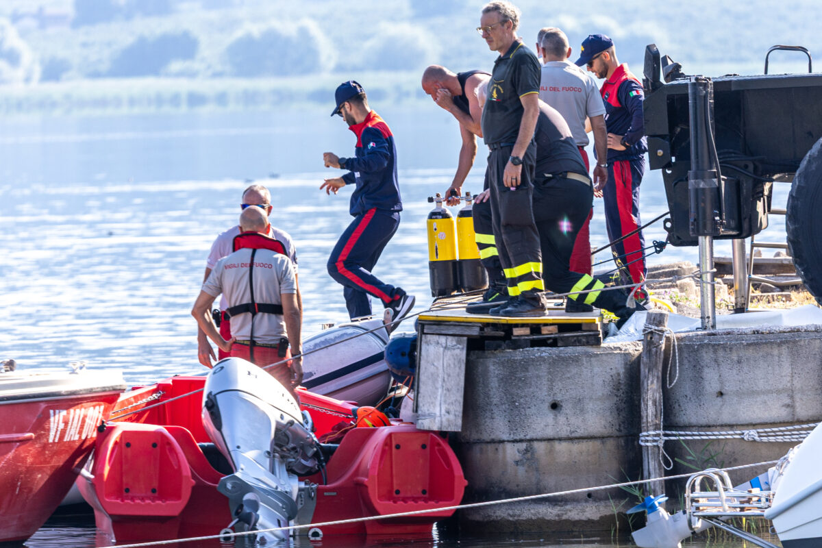 Ministra Roccella, nel Lago di Vico proseguono le ricerche del marito