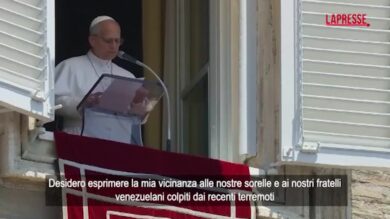 Venezuela, Papa: "Vicini a popolazione colpita dal terremoto"