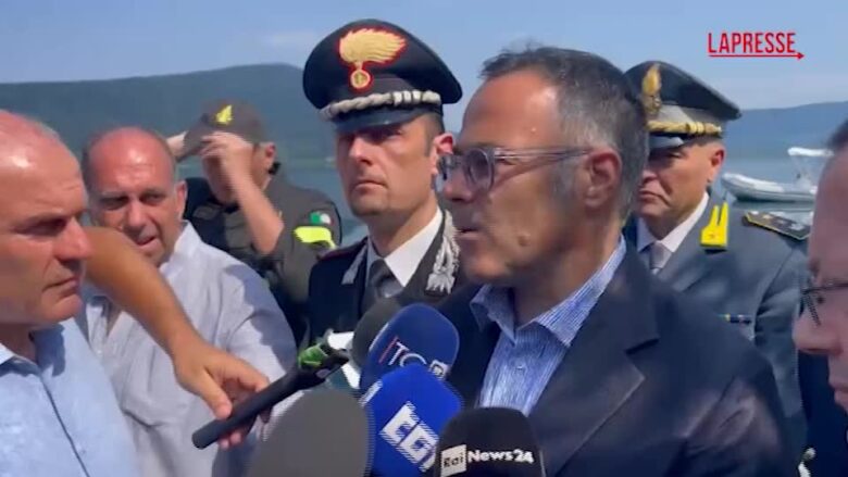 Lago di Vico,  proseguono le ricerche del marito della ministra Roccella: "Fondamentali le prime ore del giorno"