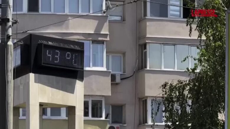 Caldo estremo in Romania, a Bucarest si toccano i 43°C