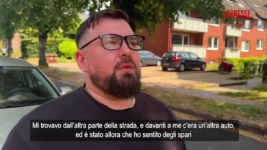 Sparatoria in Germania, testimone: "Ero dall'altra parte della strada e ho sentito gli spari"